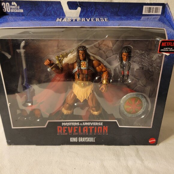 Masters of the Universe Revelation King Grayskull -- ITEM #1593 - Picture 5 of 5